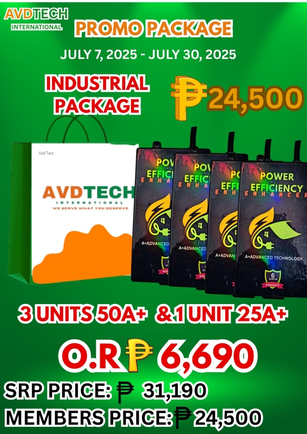 JULY PROMO INDUSTRIAL